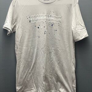 Under Armour White Short Sleeve Tee